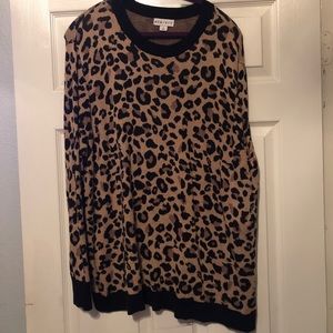 Cheetah sweater